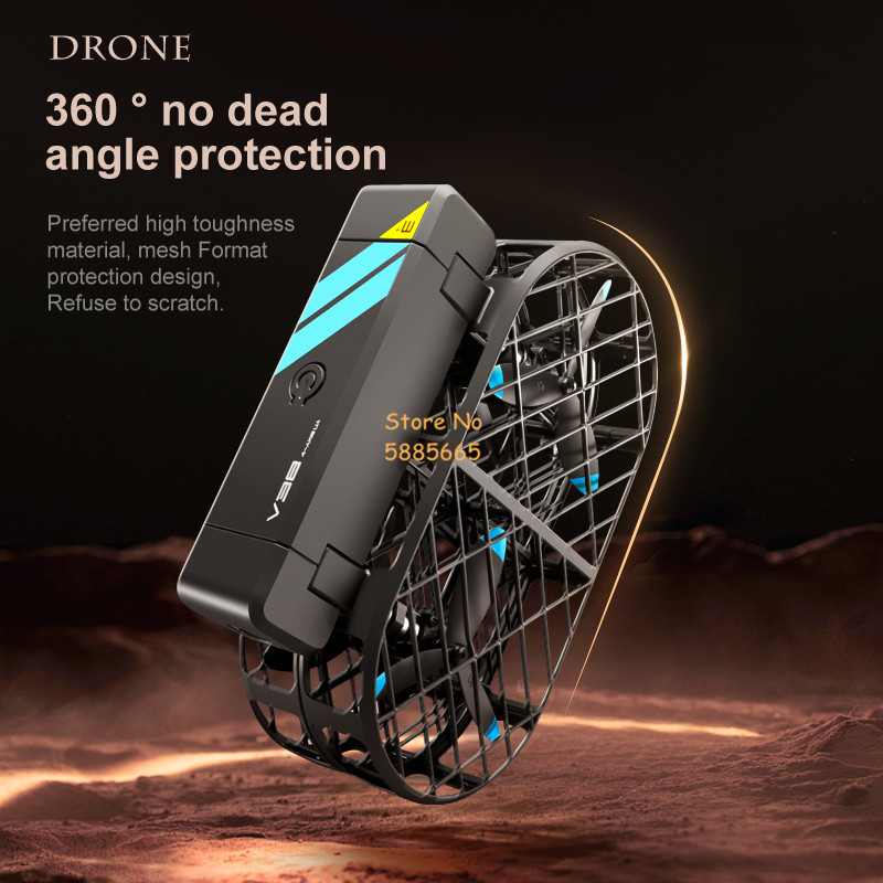 Kamera HD 8K 360 °   Perlindun - Drone Remote Controller Lanyard ulasan dan harga