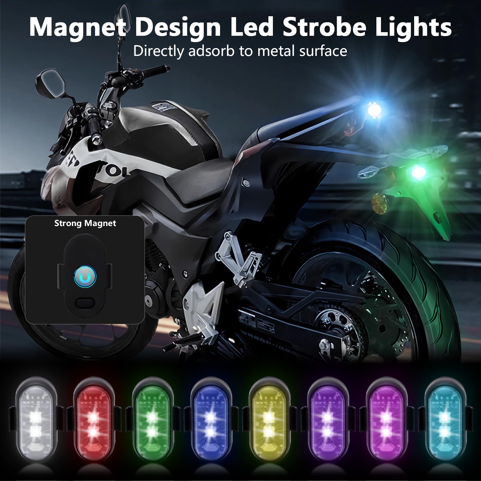 4 Pcs Lampu Strobo LED dengan  - Drone Strobe Light ulasan dan harga