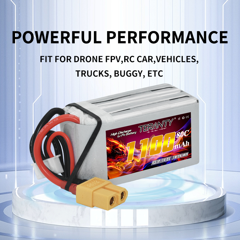 TERANTY 4S 1100MAh 80C/160C Ba - Drone Power Bank ulasan dan harga