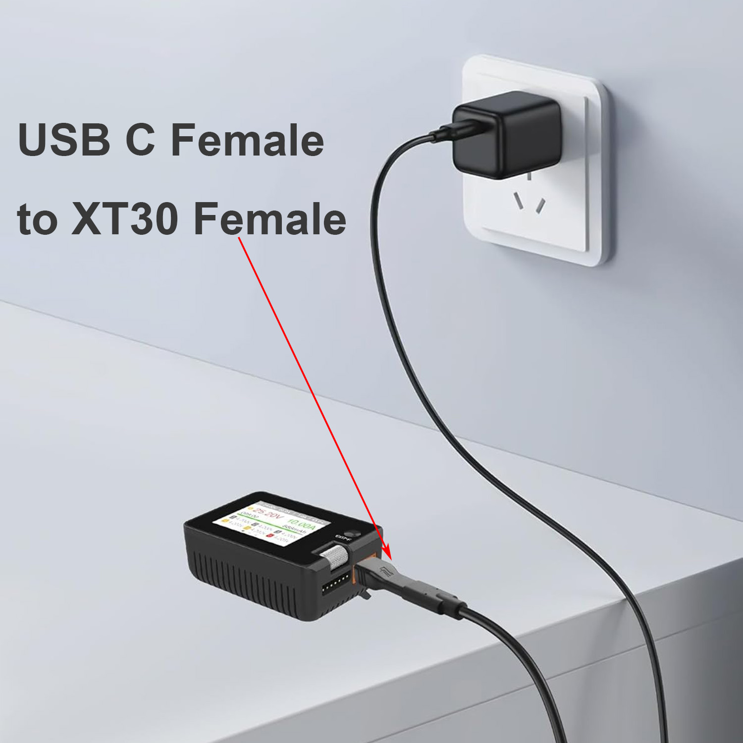 1 Buah Adaptor Pengisi Daya US - Drone Battery Adapter ulasan dan harga