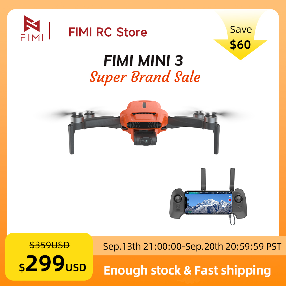 FIMI MINI 3 Drone Kamera 4K 60 - Drone Remote Controller Lanyard ulasan dan harga