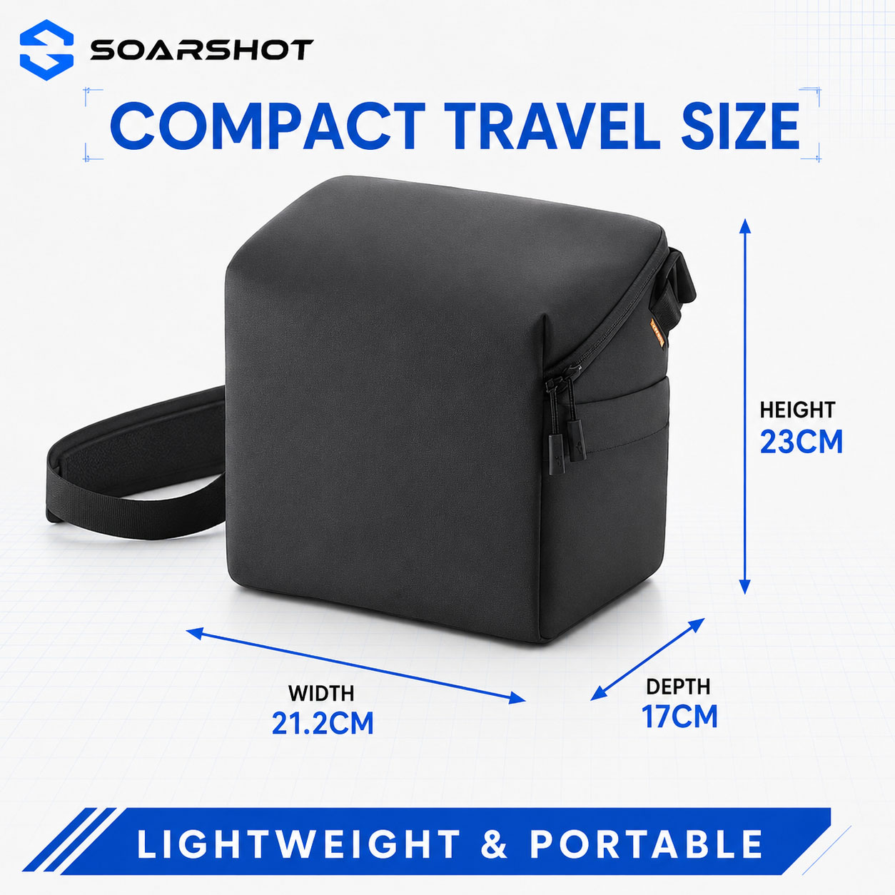 Tas Jinjing SOARSHOT untuk DJI - Drone Carrying Case ulasan dan harga